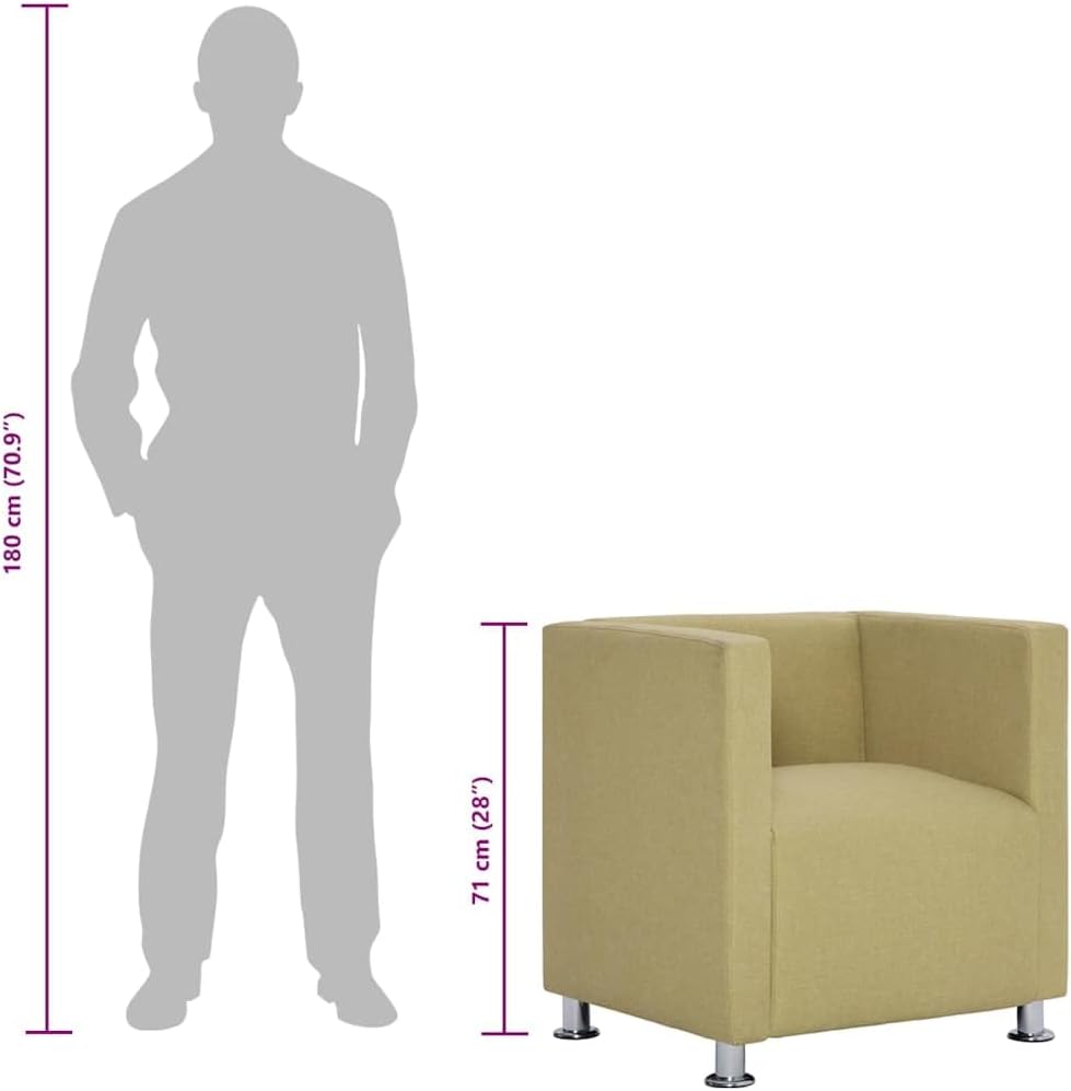 vidaXL Clubsessel Loungesessel Cocktailsessel Relaxsessel Fernsehsessel Polstersessel Lounge Sessel