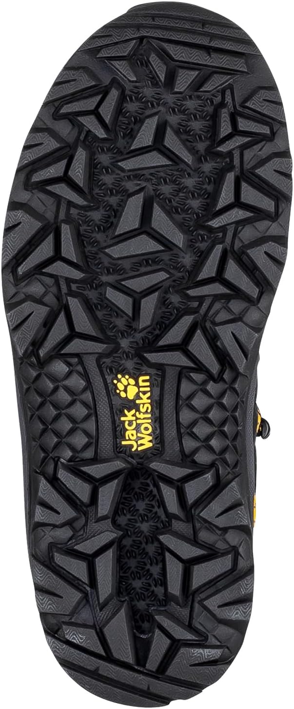 Vojo Texapore Mid K, , 28 EU Black Burly Yellow, 28 EU Black Burly Yellow