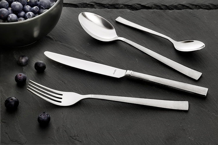 Amefa Jewel 8010 Besteck-Set für 6 Personen, rostfrei, poliert & spülmaschinenfest, hochwertige Grif