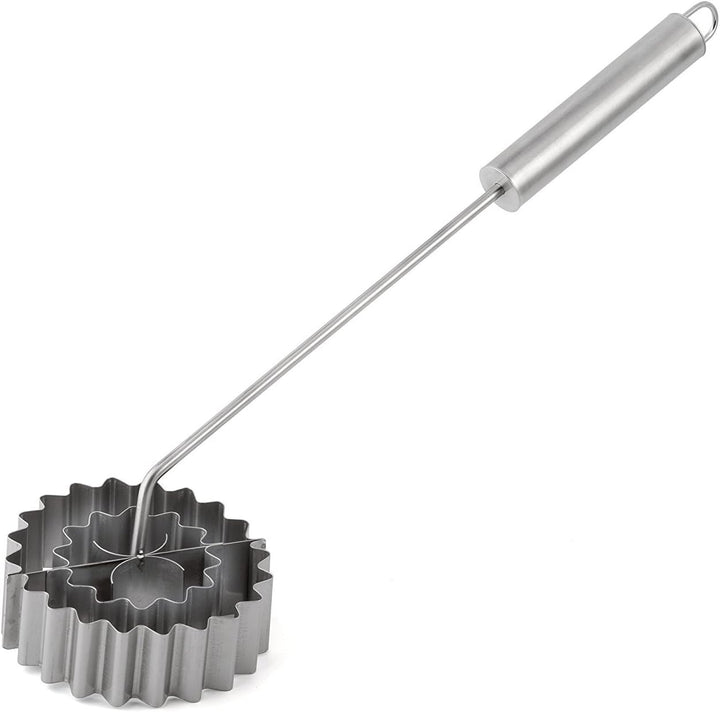 Weis Rosenküchleform aus Edelstahl, Silber, 1 - Pack