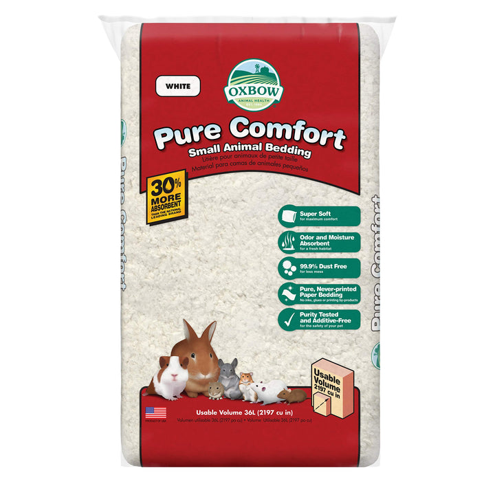 Oxbow Pure Comfort Kleintier-Bettwäsche – Geruchs- und Feuchtigkeitsabsorbierend, staubfreie Bettwäs