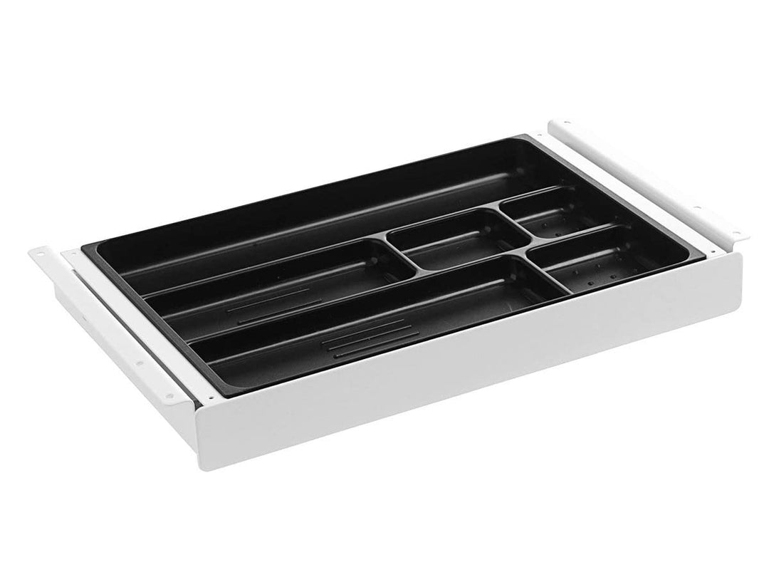 TecLines TUS016W ausziehbare Stiftablage A4 M, weiss