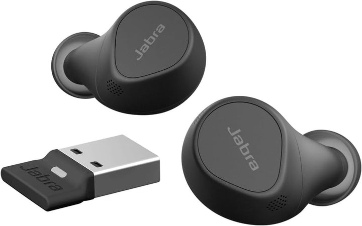 Jabra Evolve2 Buds True Wireless In-Ear-Bluetooth mit aktiver Geräuschunterdrückung (ANC) und Jabra