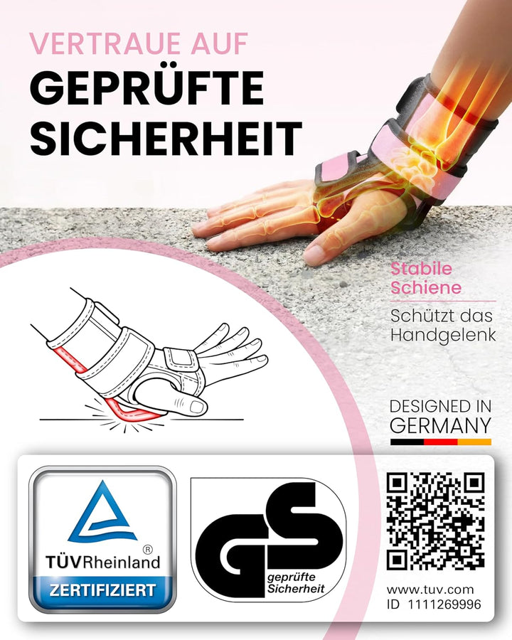99FLIPS Schoner Inliner Kinder Knieschoner Kinder - Inliner Schoner Set - Schutzausrüstung - Knie un