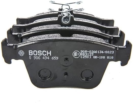 Bosch BP1504 Bremsbeläge - Hinterachse - ECE-R90 Zertifizierung - vier Bremsbeläge pro Set Einzigart
