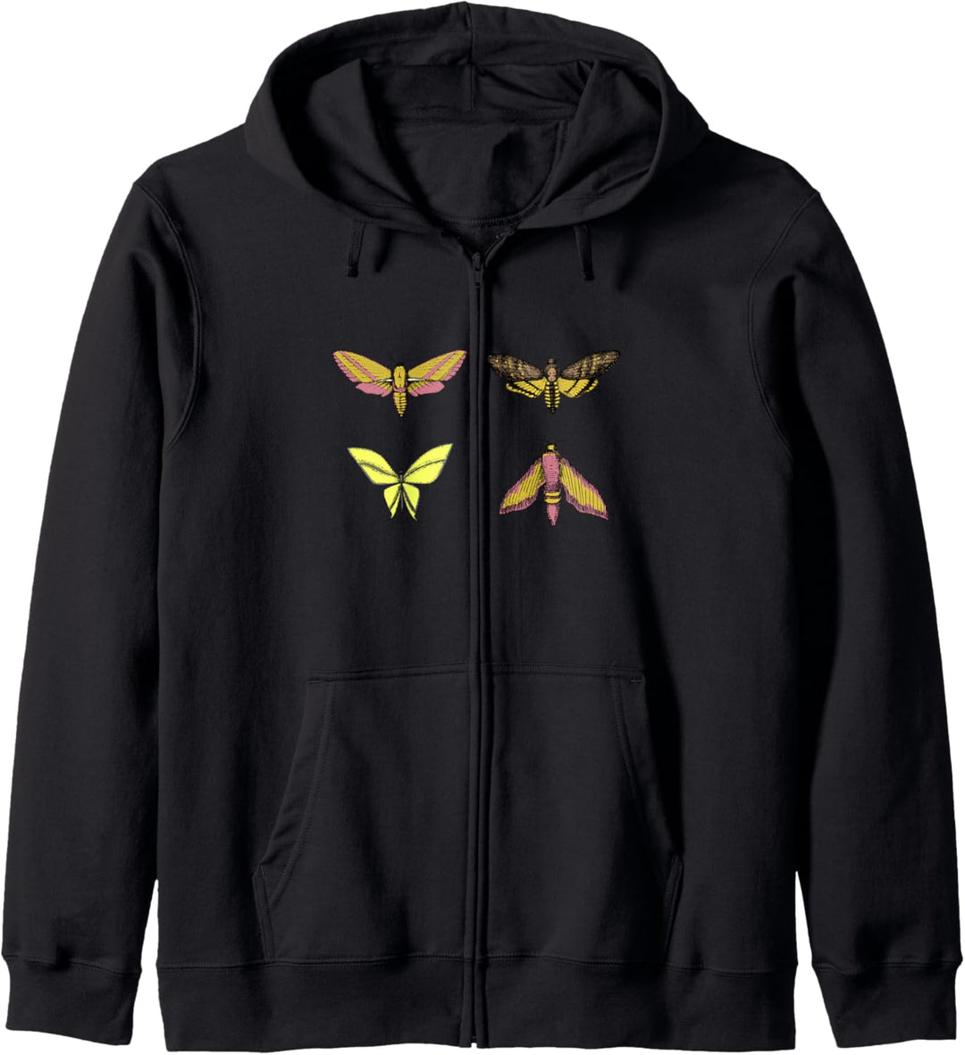 Motten - Schmetterlinge Identifikation - Horror Schmetterling Insekt Kapuzenjacke