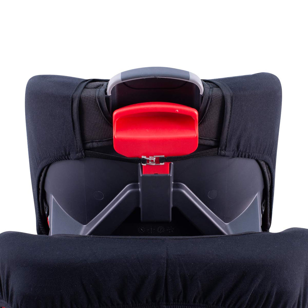 JYOKO Kids Bezug für Autositz Kompatibel mit Joie Stages, Every Stages, aus Baumwolle (Black Series)