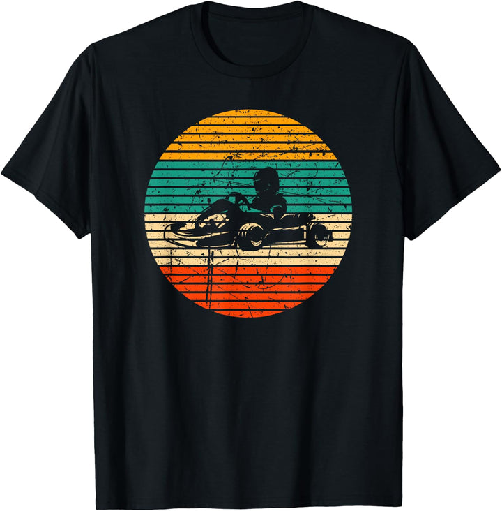 Go Kart Rennfahrer Go Kart Motorsport T-Shirt