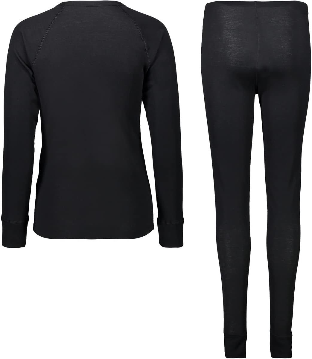 CMP Damen Damen-unterwäsche-Set aus Hemd und Hose Wäsche D44 Schwarz, D44 Schwarz