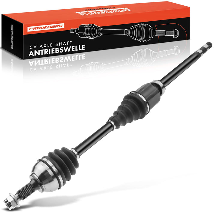 Frankberg Antriebswelle Vorne Rechts Kompatibel mit Jumpy VF7 2.0L 2007-2016 Scudo 270 272 2.0L 2007