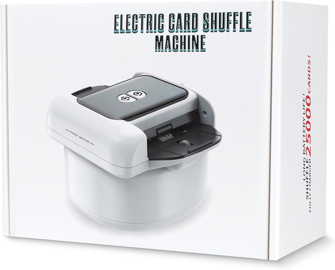 Kartenmischmaschine Elektrische - Automatischer Mischmaschine Karten,USB Kartenmischer mit Akku 2600