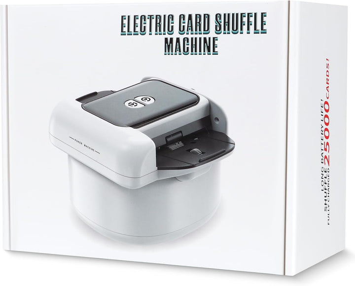 Kartenmischmaschine Elektrische - Automatischer Mischmaschine Karten,USB Kartenmischer mit Akku 2600