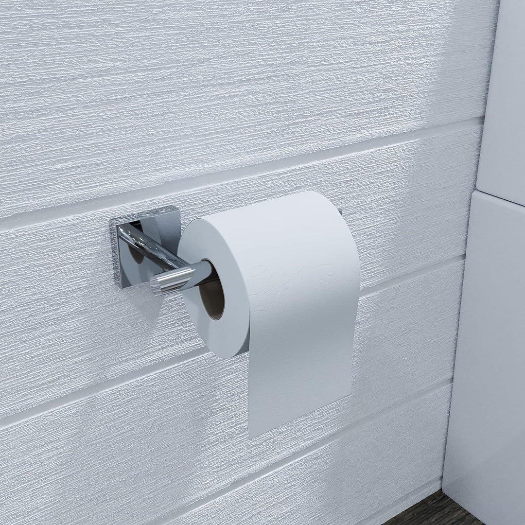 Croydex Flexi-Fix Toilettenpapierhalter Chester Einzigartige, Einzigartige
