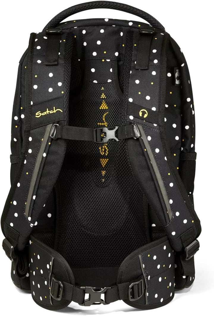 satch pack Schulrucksack Schulrucksack ab 5. Klasse ergonomisch 30L Stauraum standfest Organisations