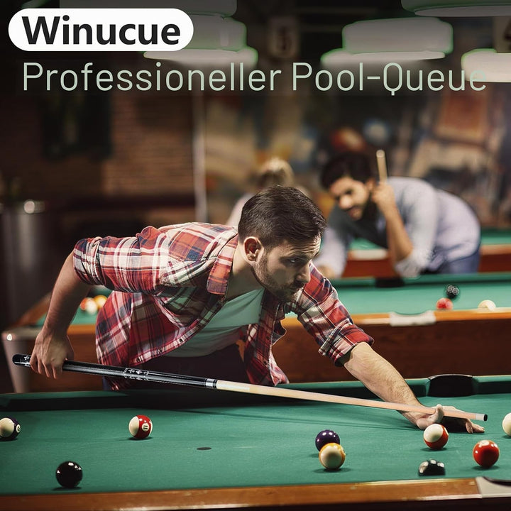Billard Queue 18 19 20 21 oz, 58" Pool Queue Sticks 13mm Spitzen für Professionelle Billardspieler,