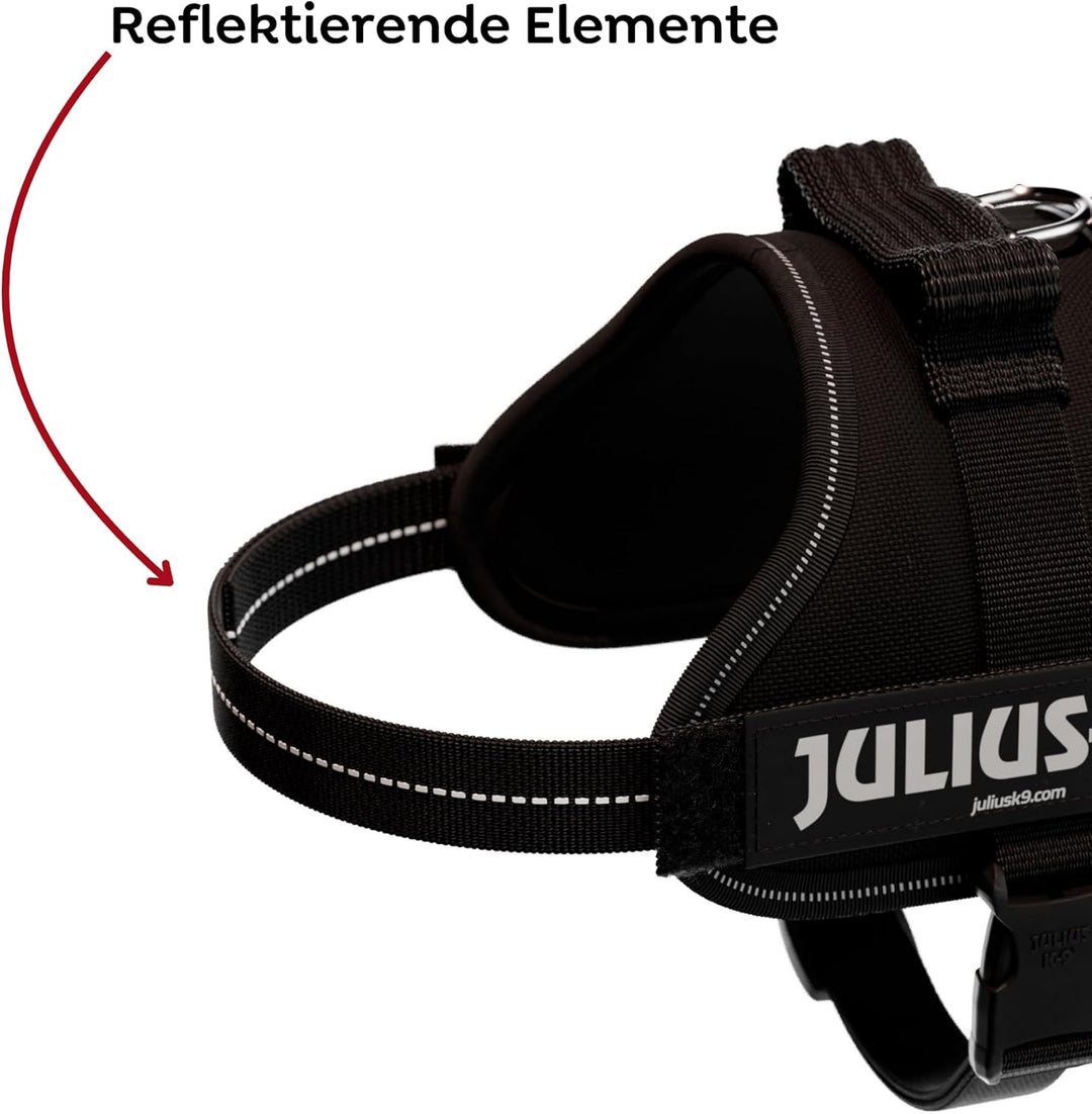 K9 Powergeschirr, Grösse: XS/Mini-Mini, Schwarz XS/Mini-Mini Schwarz, XS/Mini-Mini Schwarz