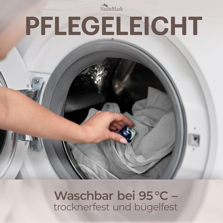 GREEN MARK Textilien 2er Pack Klassische Bettlaken Betttuch Laken Leintuch Haustuch 100% Baumwolle o