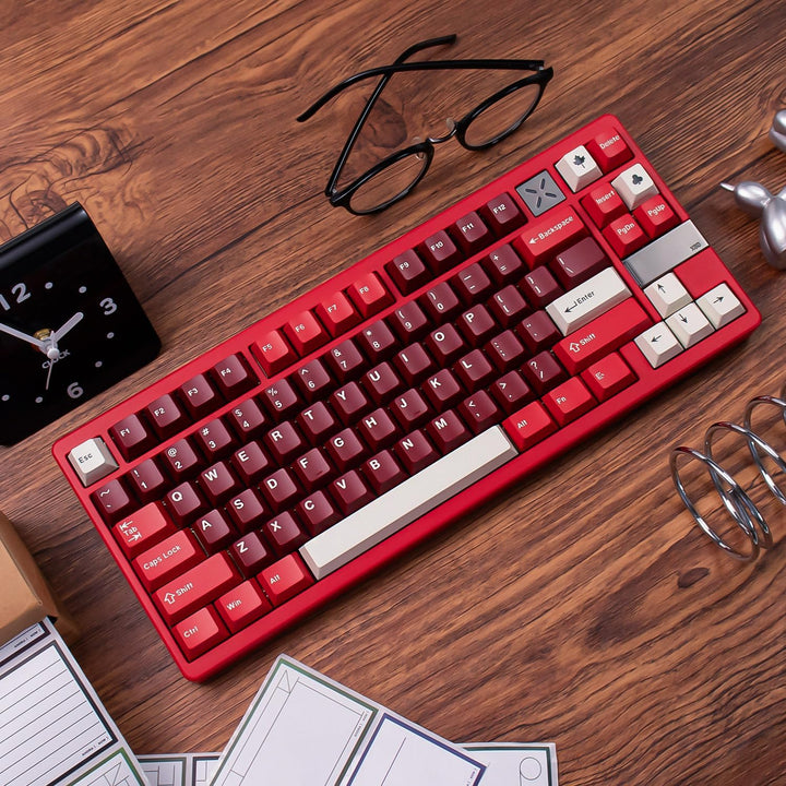 172 Tasten Doubleshot Keycaps Cherry Profil Tastenkappen 7u Spacebar für 60% 65% 95% Mechanische Tas