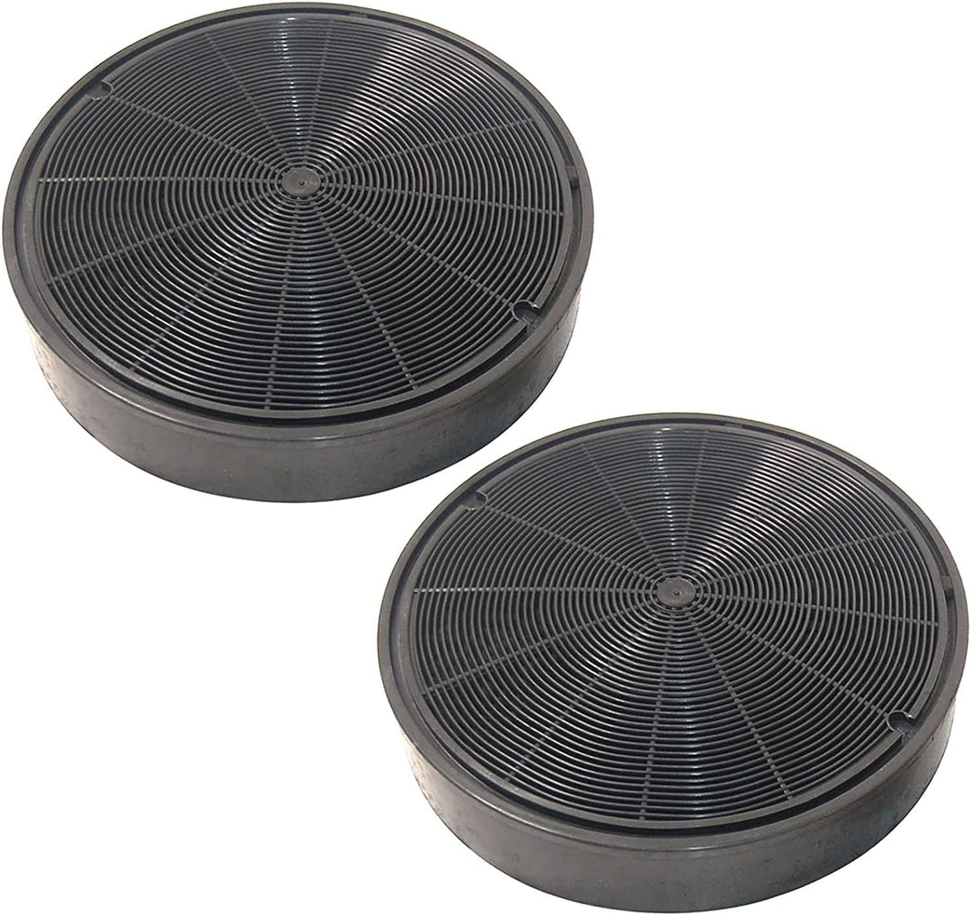 Spares2go geruchshemmende Kohlefilter für Rangemaster Dunstabzugshaube, 200 x 28 mm, 2 Stück