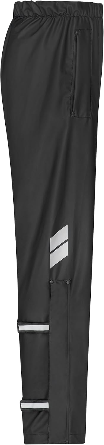 James & Nicholson Workwear Regenhose - Praktische Regenhose zum Überziehen 64 Schwarz, 64 Schwarz
