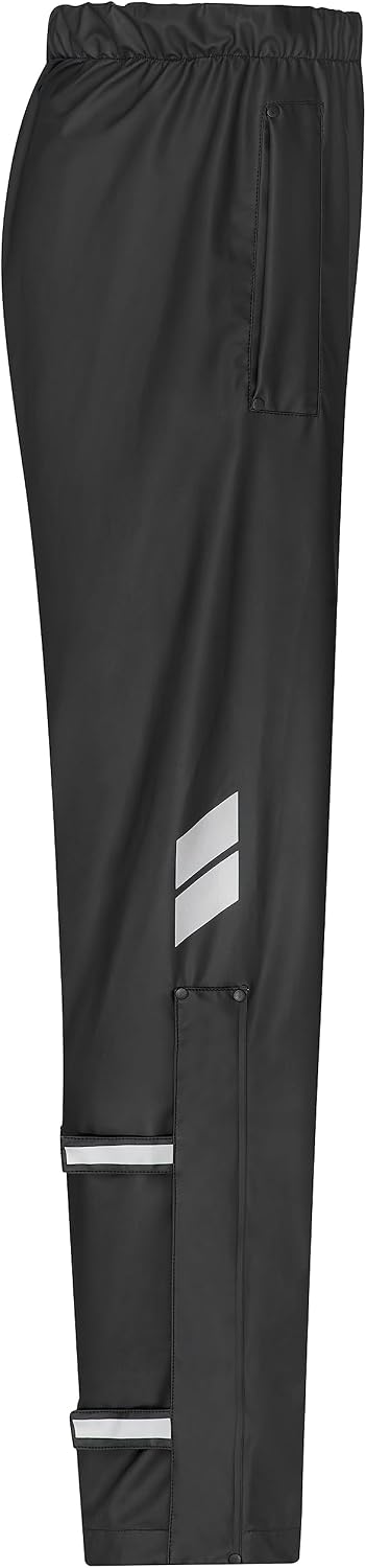James &amp; Nicholson Workwear Regenhose - Praktische Regenhose zum Überziehen 64 Schwarz, 64 Schwarz