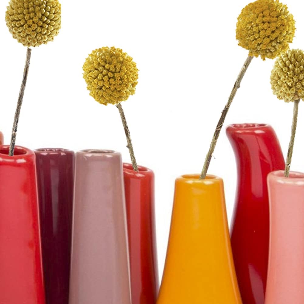 Chive – Pooley 2, Einzigartige rechteckige Keramik-Blumenvase, kleine Knospen-Vase, dekorativ, für Z
