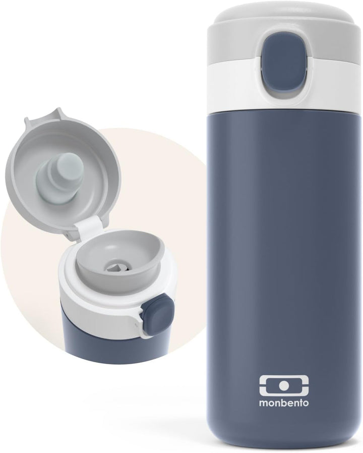 monbento - Isotherme Flasche MB Pop Infinity - 360ml - Auslaufsicher - Hält Getränke bis zu 12 Stund