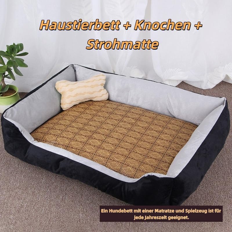 Flying Wings Hundebett, Hundematte, Hundekorb, maschinenwaschbares Haustiersofa, bequem und weich, f