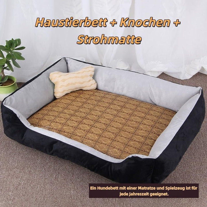 Flying Wings Hundebett, Hundematte, Hundekorb, maschinenwaschbares Haustiersofa, bequem und weich, f