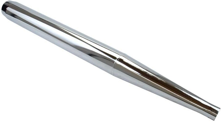 Endschalldämpfer chrom 70/780/32mm (hinten offen) Universal kompatibel mit Hercules Zündapp Puch