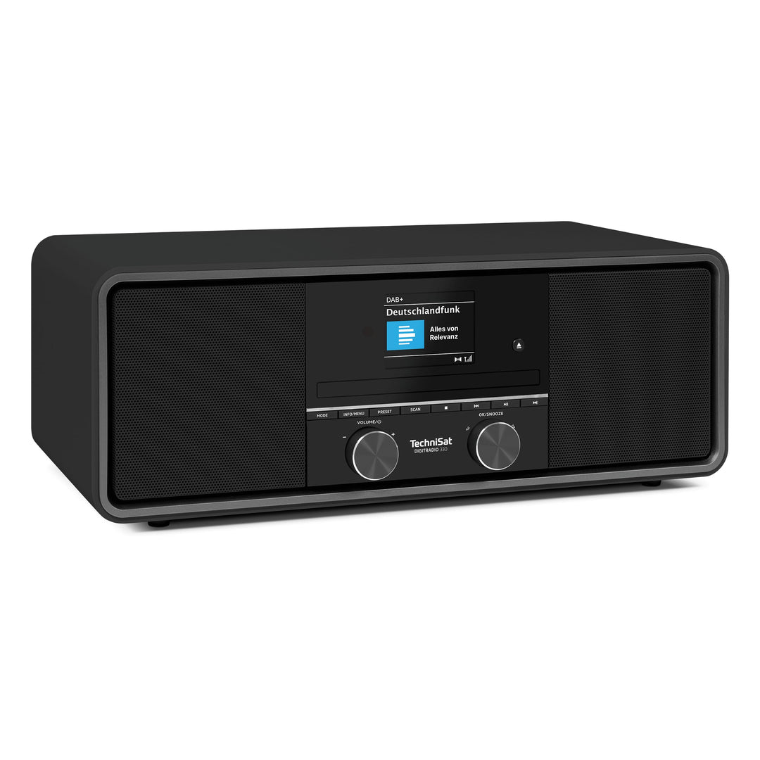 TechniSat DIGITRADIO 330 - DAB+ UKW Stereo Radio mit CD-Player (Bluetooth 5.3, USB MP3-Wiedergabe un