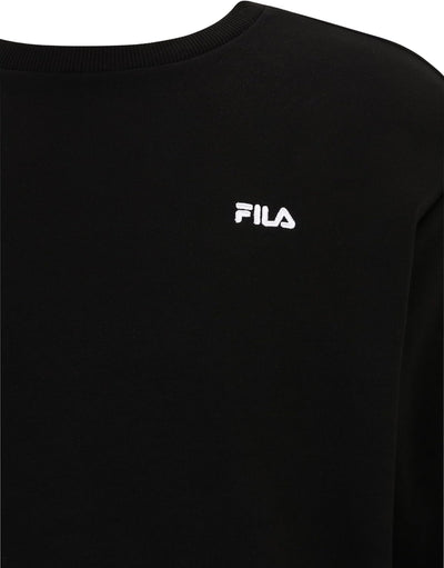 FILA Herren Brustem Crew Sweatshirt XXL Schwarz, XXL Schwarz