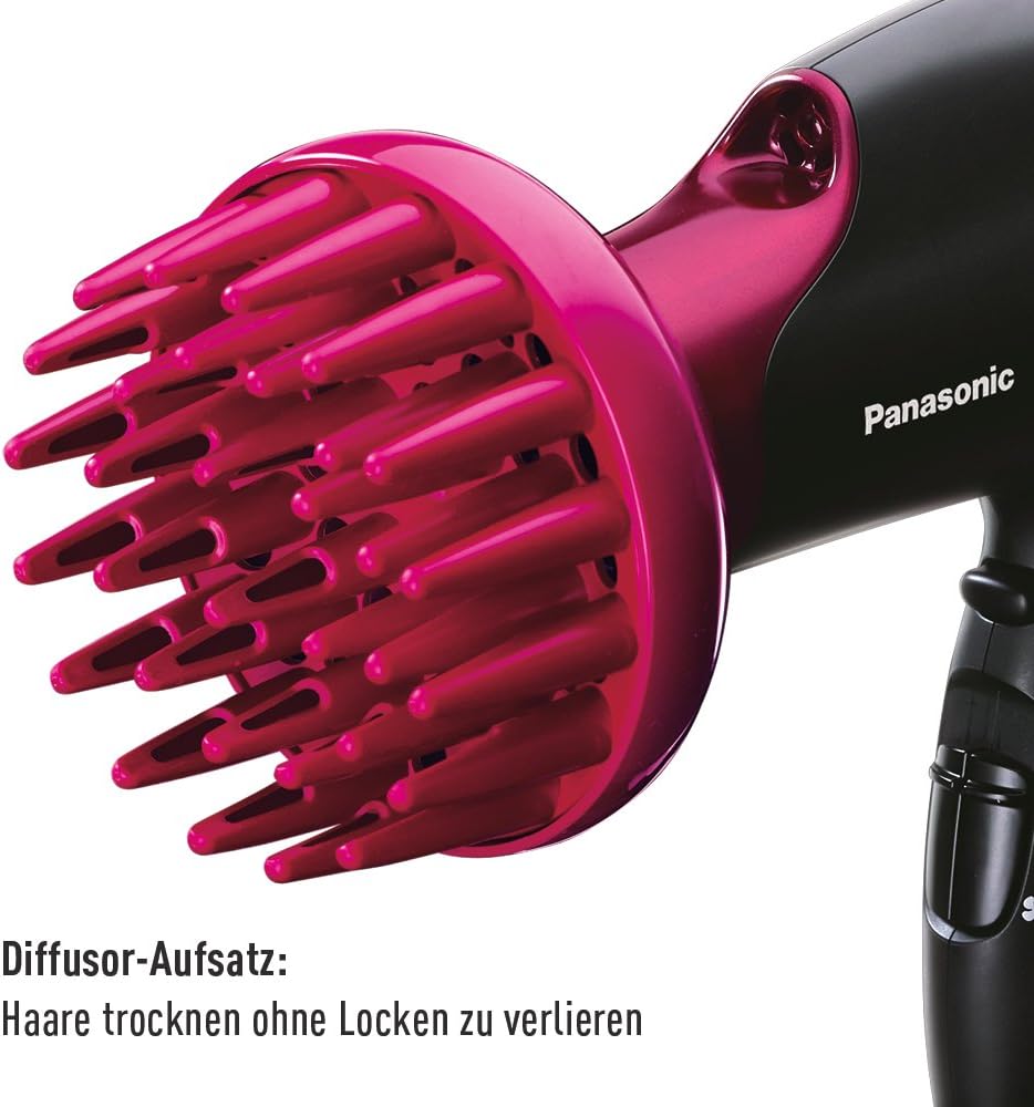 Panasonic Haartrockner EH-NA65 mit nanoe Technologie, mit 3 Temperatur- und 4 Geschwindigkeitseinste