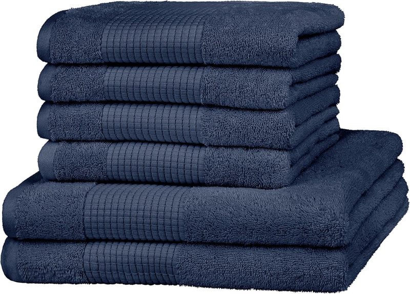 Merana Rome Handtuch Set | saugstark, weich und fusselfrei | Frottier Luxus Qualität | 100% Baumwoll