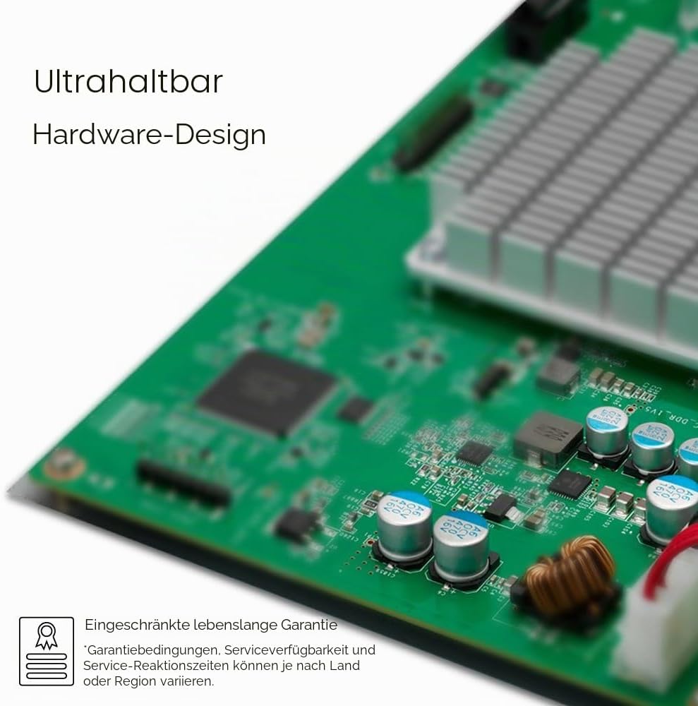 ZyXEL 8-Port Gigabit Switch | Smart Managed | Desktop/Rackmontage und lüfterloses Design | VLAN, IGM