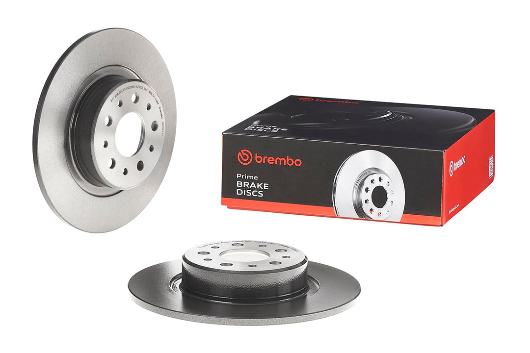 Brembo 08.7861.11 Hintere Bremsscheibe mit UV Lackierung, Anzahl 2