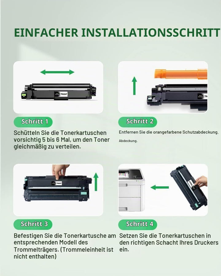 TN247 Kompatible für Toner Brother MFC L3750CDW Ersatz für Toner Brother TN-243CMYK TN243 Brother MF