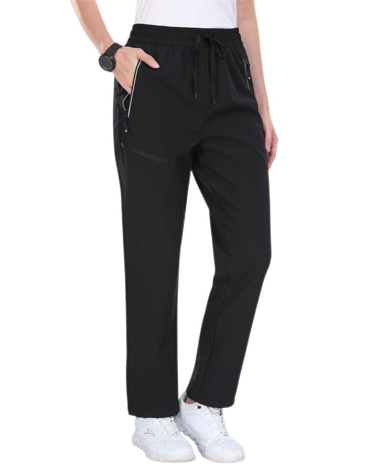 MoFiz Damen wasserdichte isolierte Schneehose Fleece gefüttert Winter Ski Wanderhose Warm Outdoor So