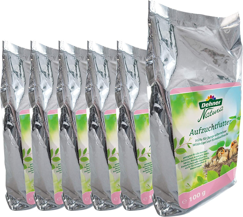 Dehner Natura Wildvogelfutter, Aufzuchtfutter, 6 x 100 g (600 g) 100 g (6er Pack), 100 g (6er Pack)