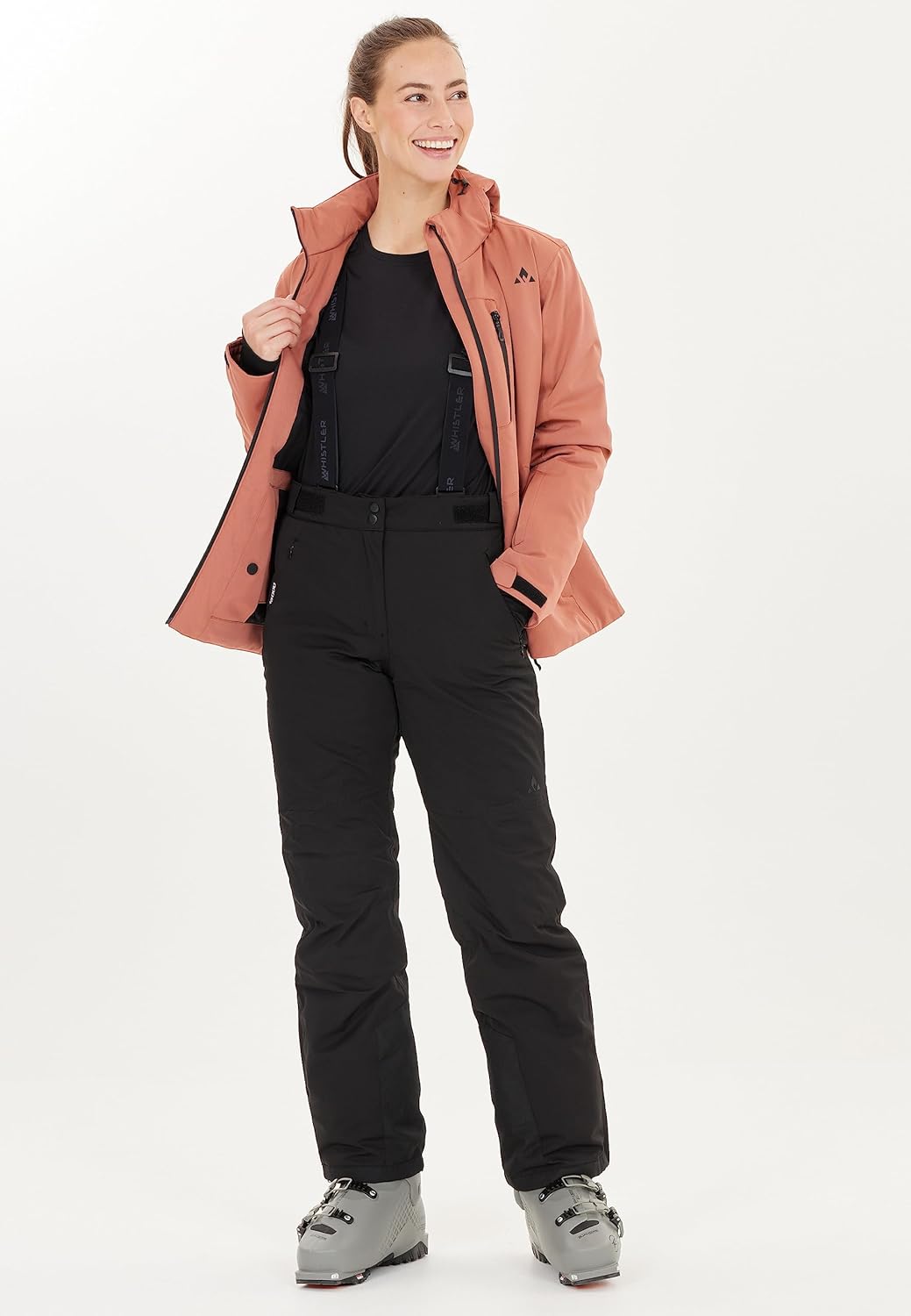 WHISTLER Damen Skihose 'Yarra' mit wasserdichter 3-Lagen-Membran Robuste Skihose mt 15.000 mm Wasser