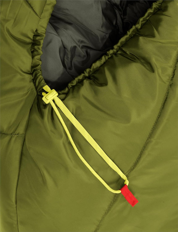 VAUDE Mumienschlafsack Sioux 800 II Blau, atmungsaktiver 3-Jahreszeiten Schlafsack 2°C – 8°C, kompak