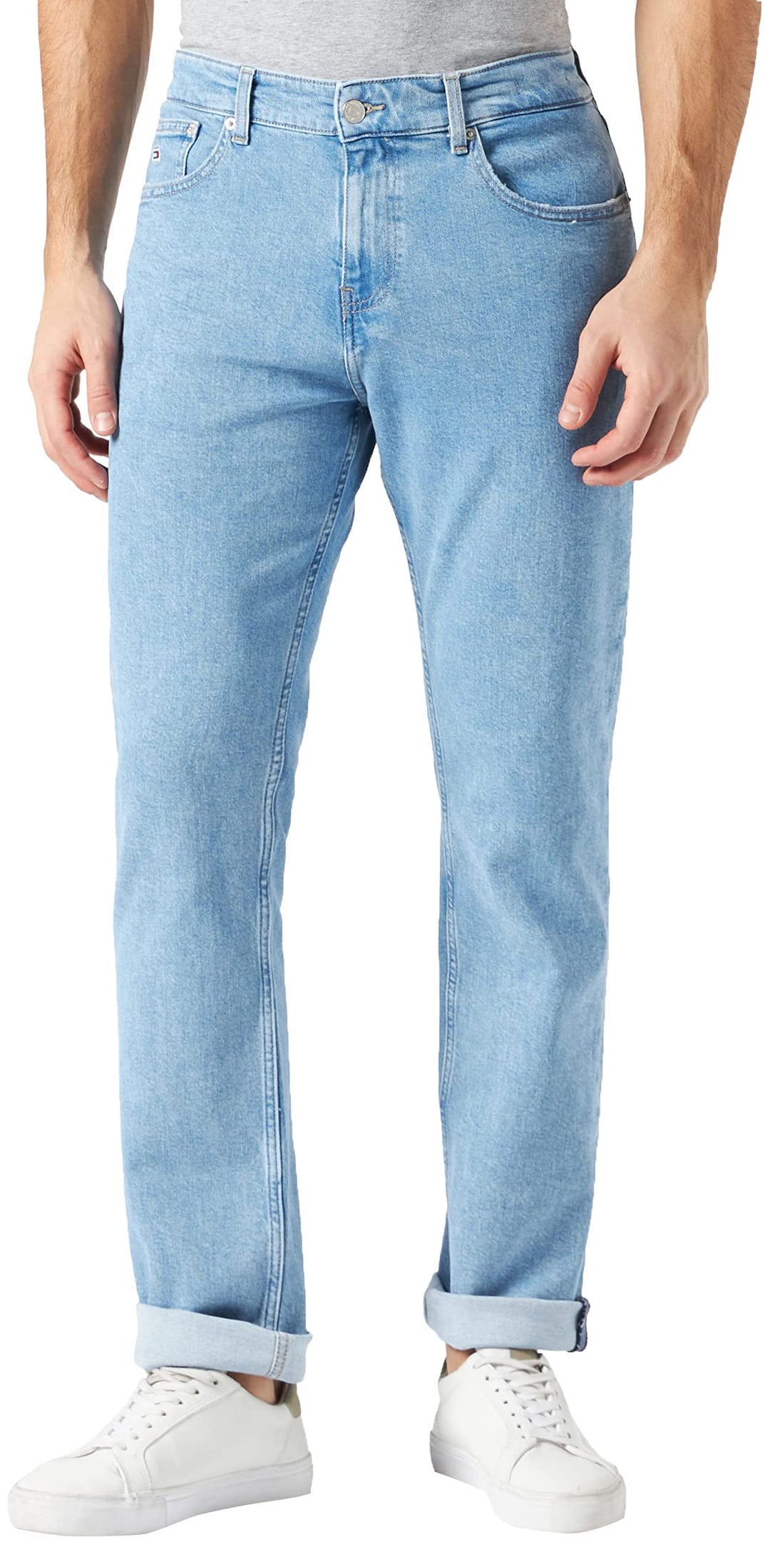 Tommy Jeans Herren Hose 38W / 30L Denim Medium, 38W / 30L Denim Medium