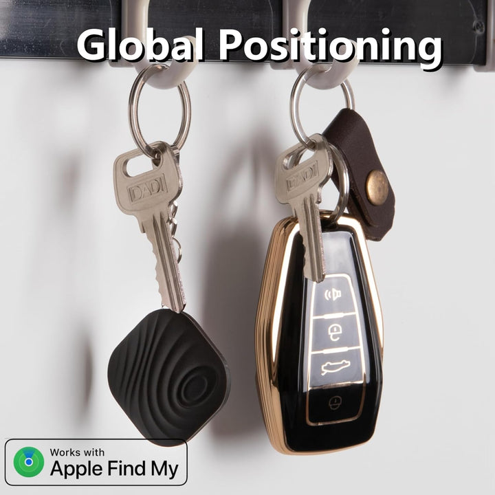 Nutale Air Schlüsselfinder Tag Kaffee - Only IOS - 4PCS Schlüssel Finden mit Bluetooth Finder Tracke