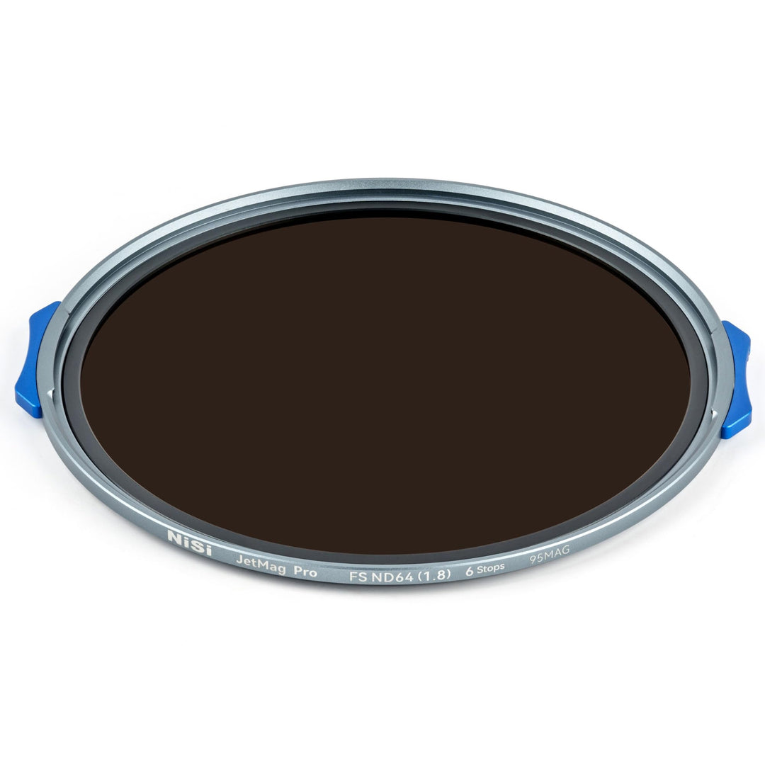 NiSi 95mm Magnetischer Filter FS ND64 (1,8/6-Stop) Magnet ND-Filter für JetMag Pro 95MAG System (Ver