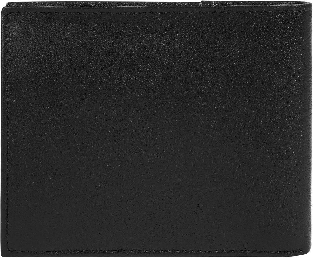 bruno banani Geldbörse Echt Leder Herren - 021335 Schwarz, Schwarz