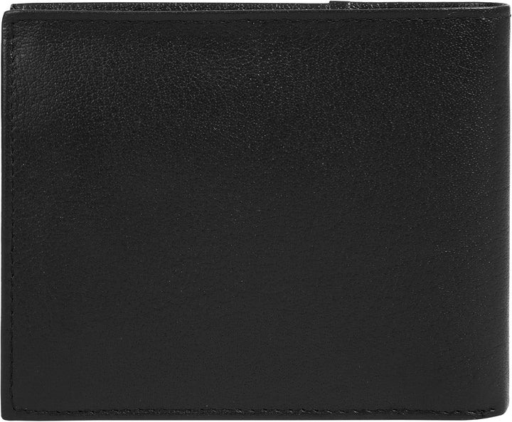 bruno banani Geldbörse Echt Leder Herren - 021335 Schwarz, Schwarz