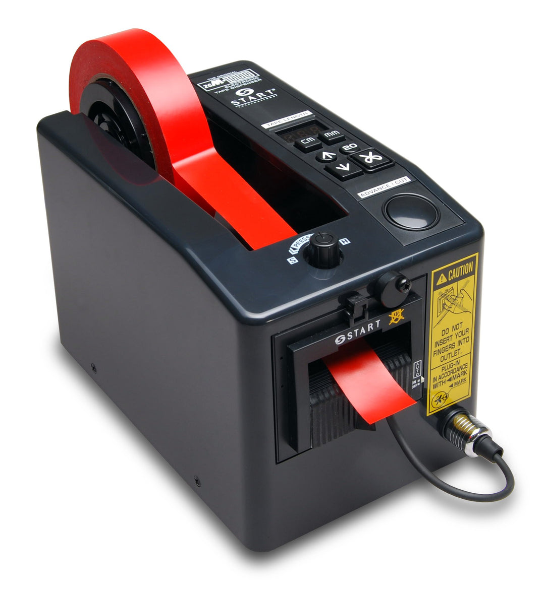 START International ZCM1000-2EU (M1000) Elektrischer Selbstklebebandspender, max. Bandbreite 51 mm,