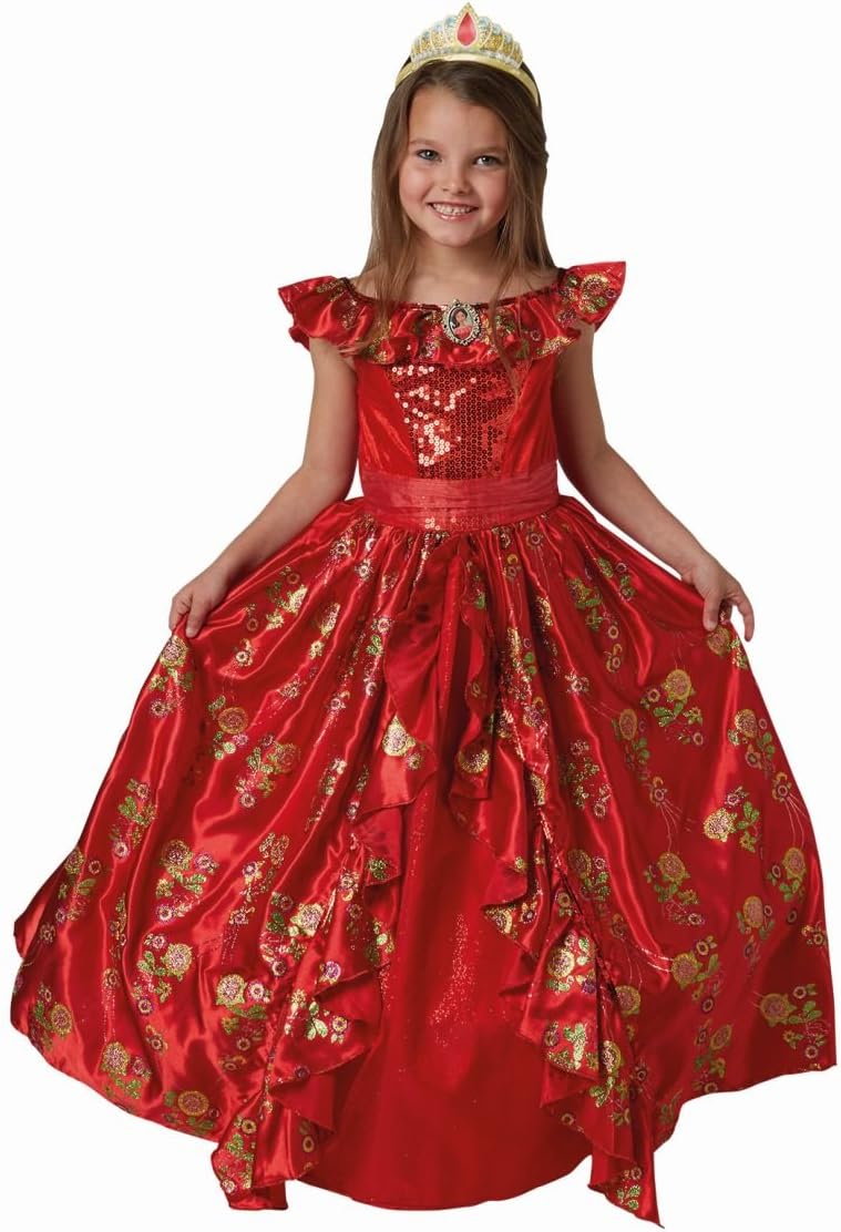 Rubie´s Offizielles Elena-von-Avalor-Kostüm, Disney, Ballkleid, Luxusausgabe, für Kleinkinder Small