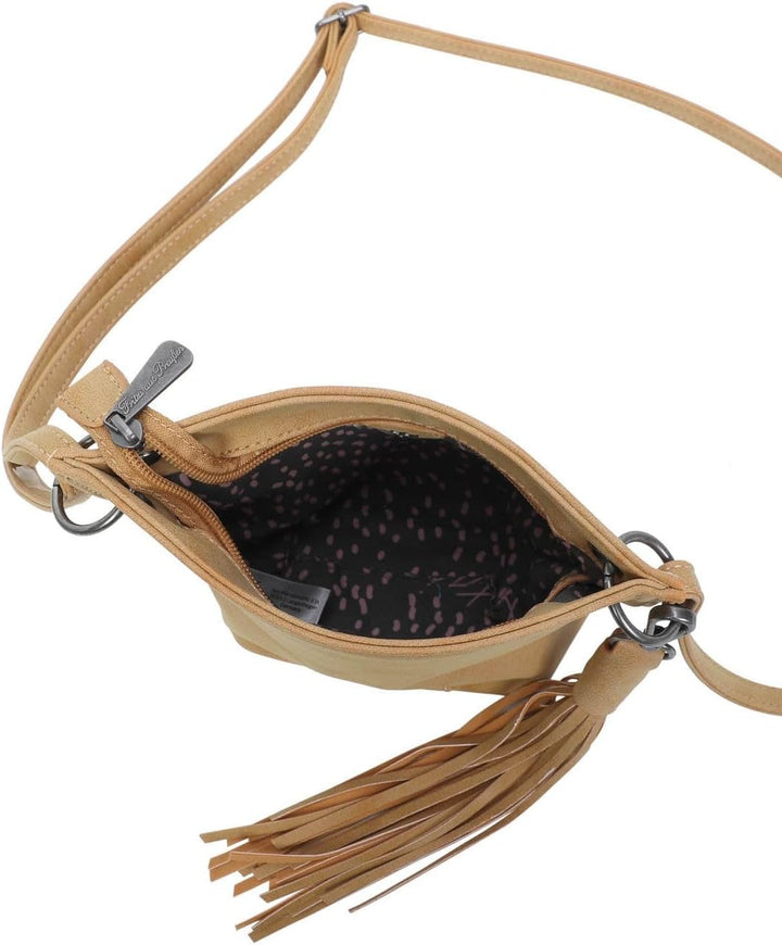 Fritzi aus Preussen Damen Fritzi32 Vintag 463 Honey Mustard Cross Bag