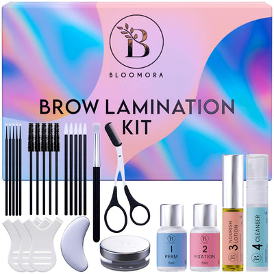 Augenbrauen Lifting Set, Brow Lifting Set 6-8 Wochen, 15 Anwendungen, DIY Augenbrauen Laminierung Se